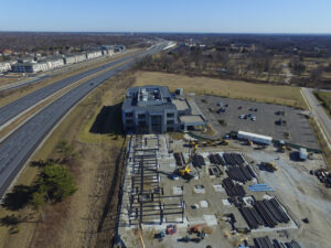 Indianapolis Drone Construction Progress